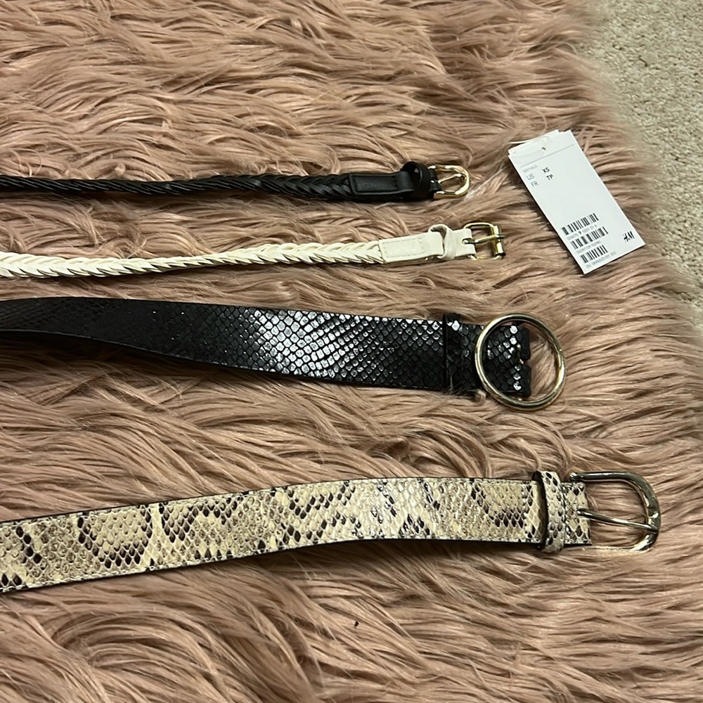 H&M Belt Bundle S/M